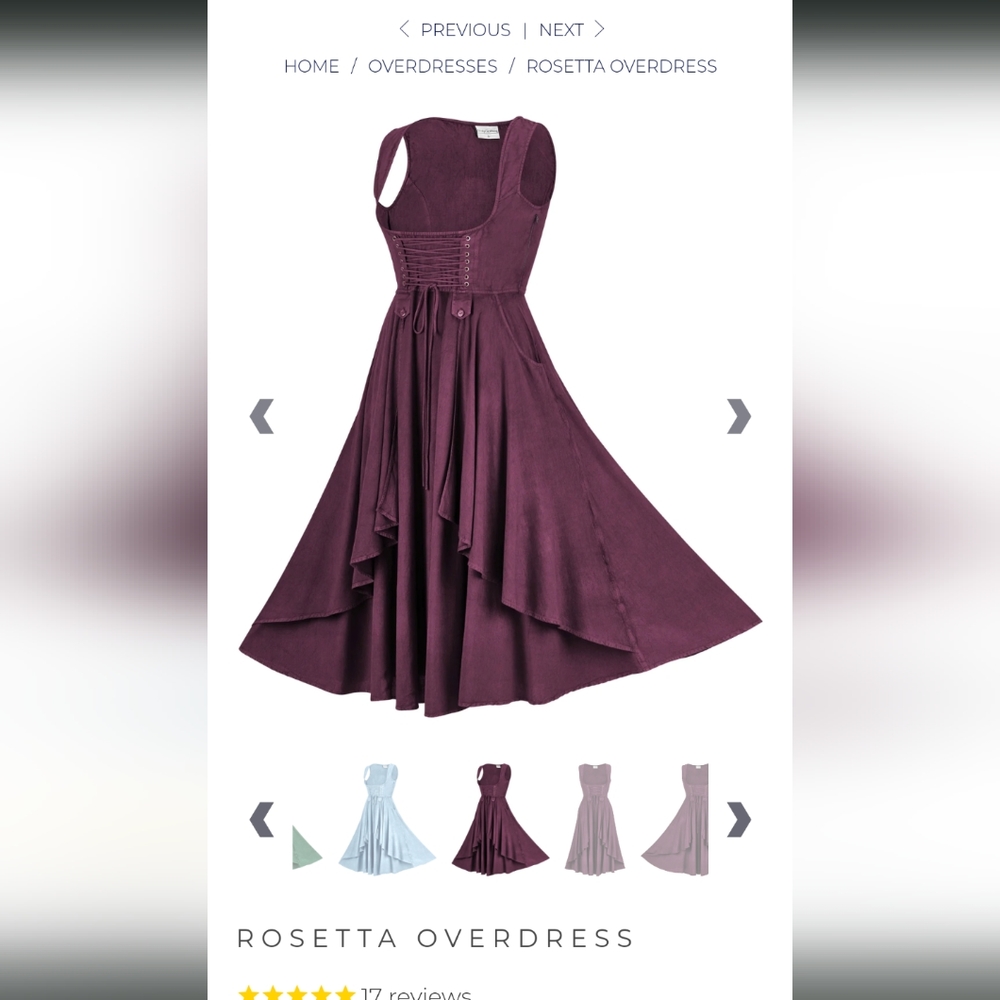 Holyclothing Rosetta Overdress